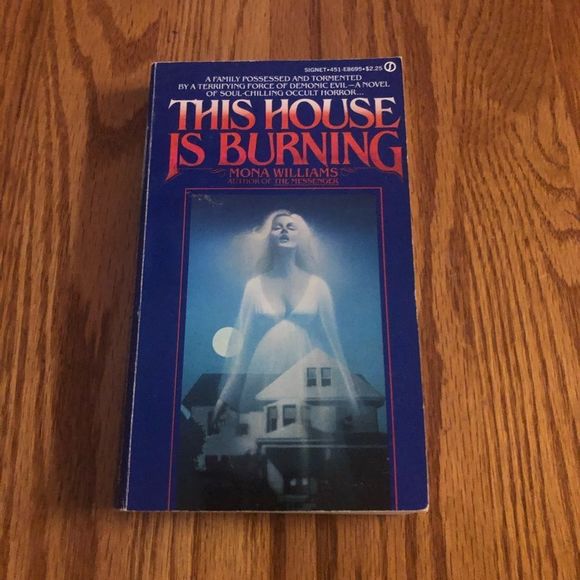 6/$20 This House is Burning paperback book by Mona Williams - Picture 1 of 3